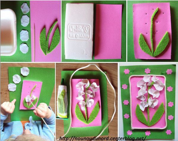 Muguet en relief