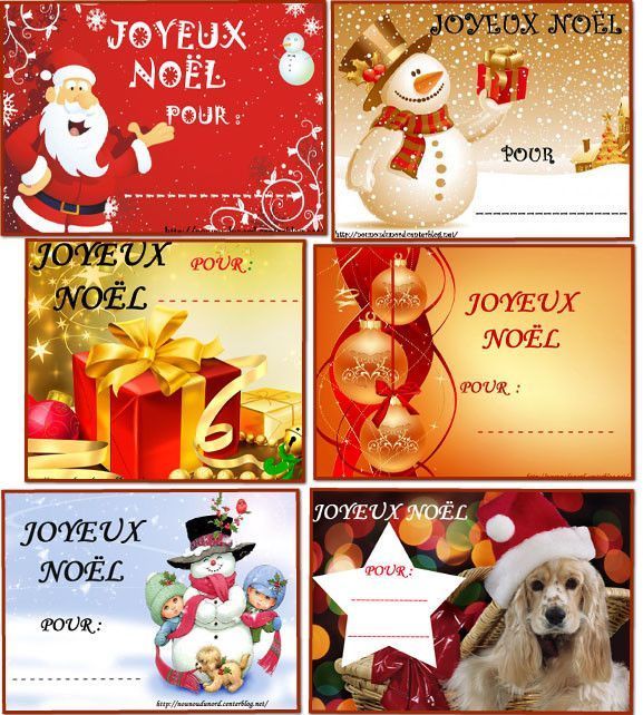 Étiquettes Cadeaux de Noël  Cadeau noel, Etiquette cadeau noel, Etiquettes  noel