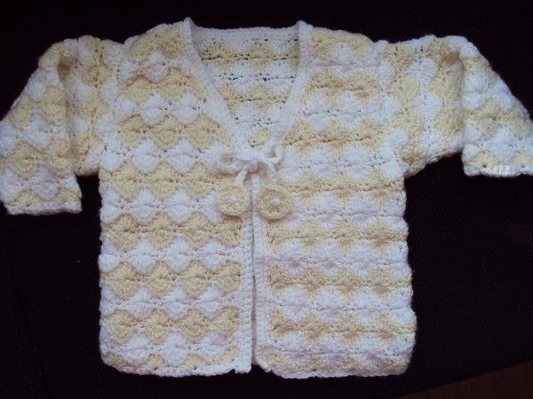 gilet au crochet