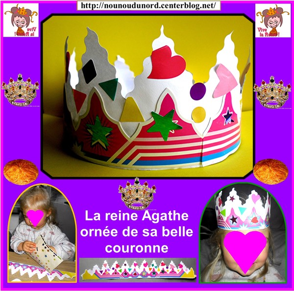 La couronne de la galette des rois avec les strass autocollants - Couronnes  des Rois - MaGommette
