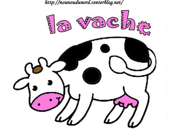 Image La Vache En Couleur