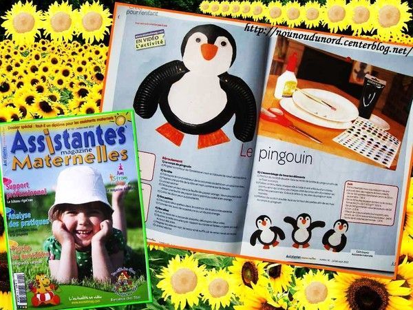 Création pour le magazine assistantes maternelles