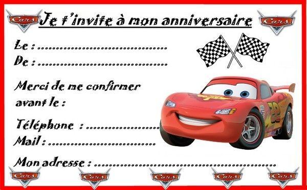 Carte d'invitation anniversaire enfant couronne de roi - Fête