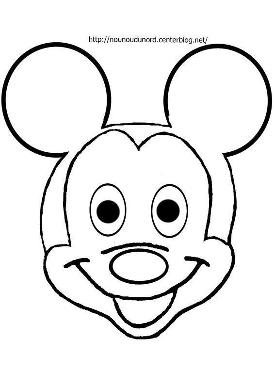 Coloriage de Mickey dans une couronne de Noël