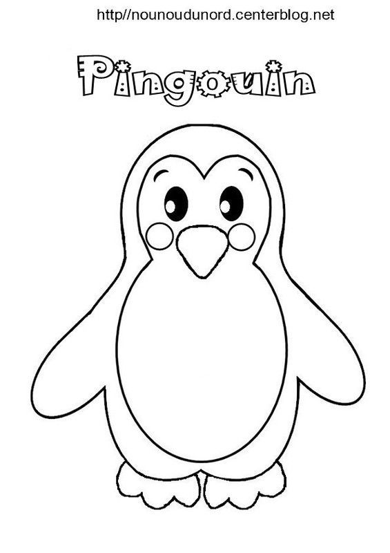 Coloriage Pingouin
