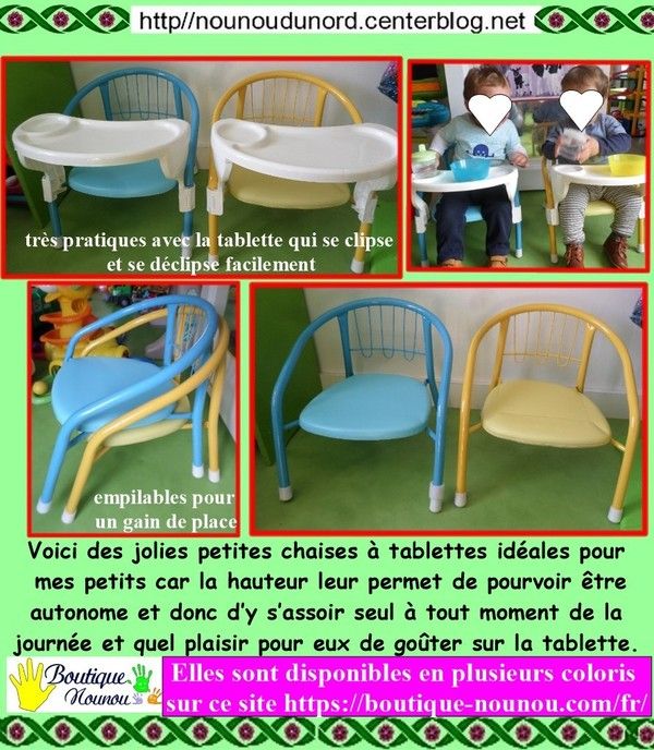 Chaises maternelles en bois personnalisées pour enfants