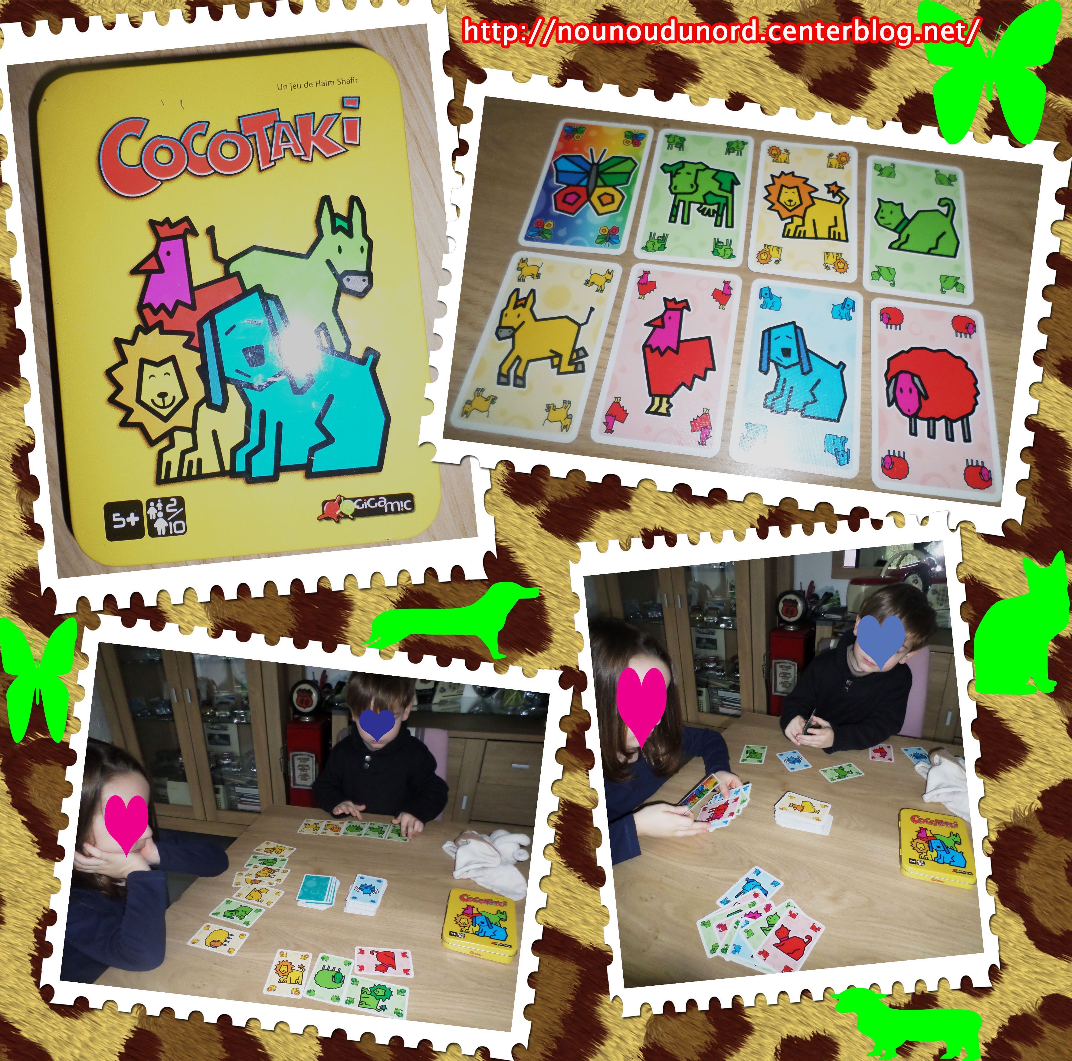 COCOTAKI jeu de société rigolo sur le thème des animaux