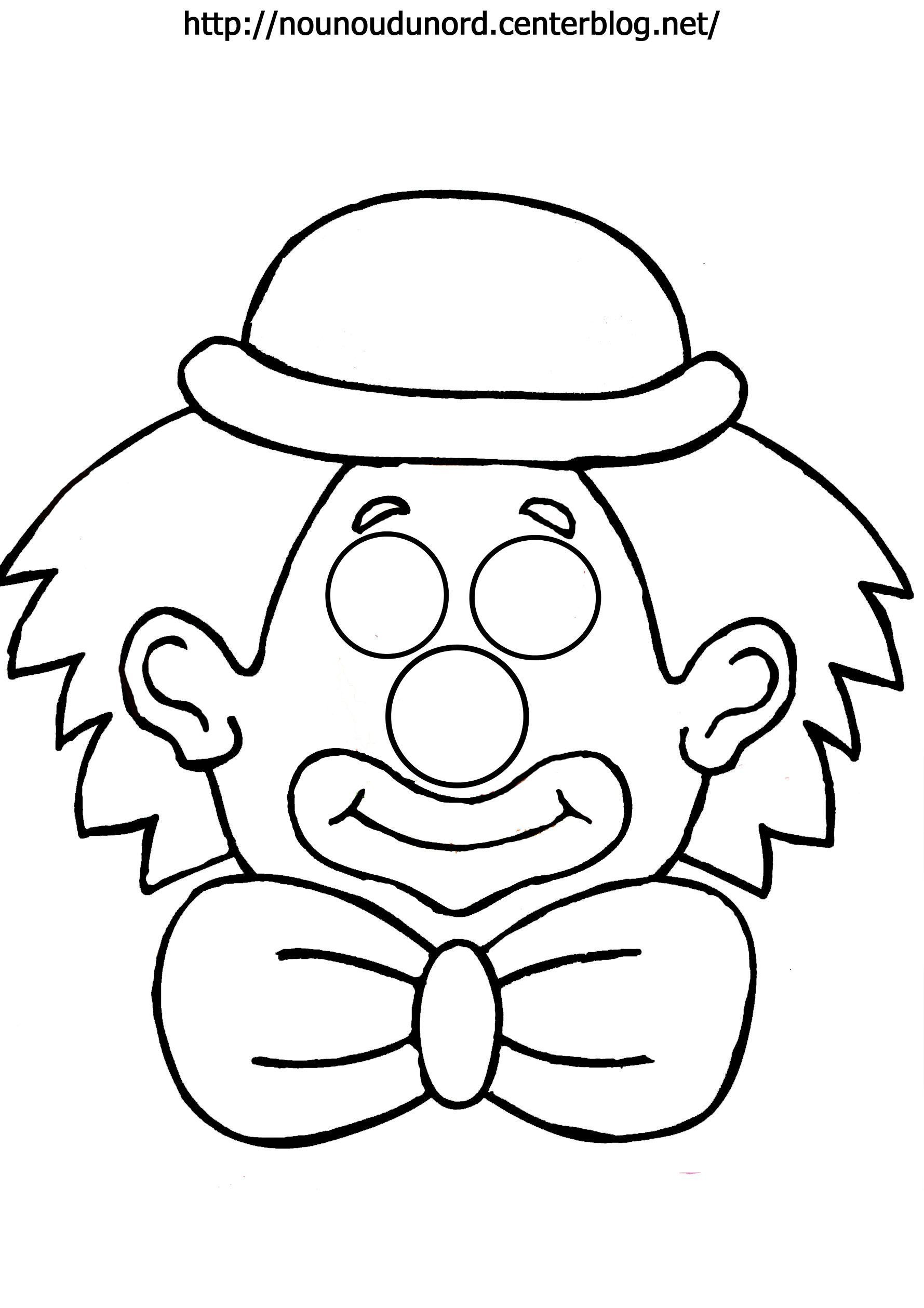 Coloriage Clown A Imprimer Gratuit