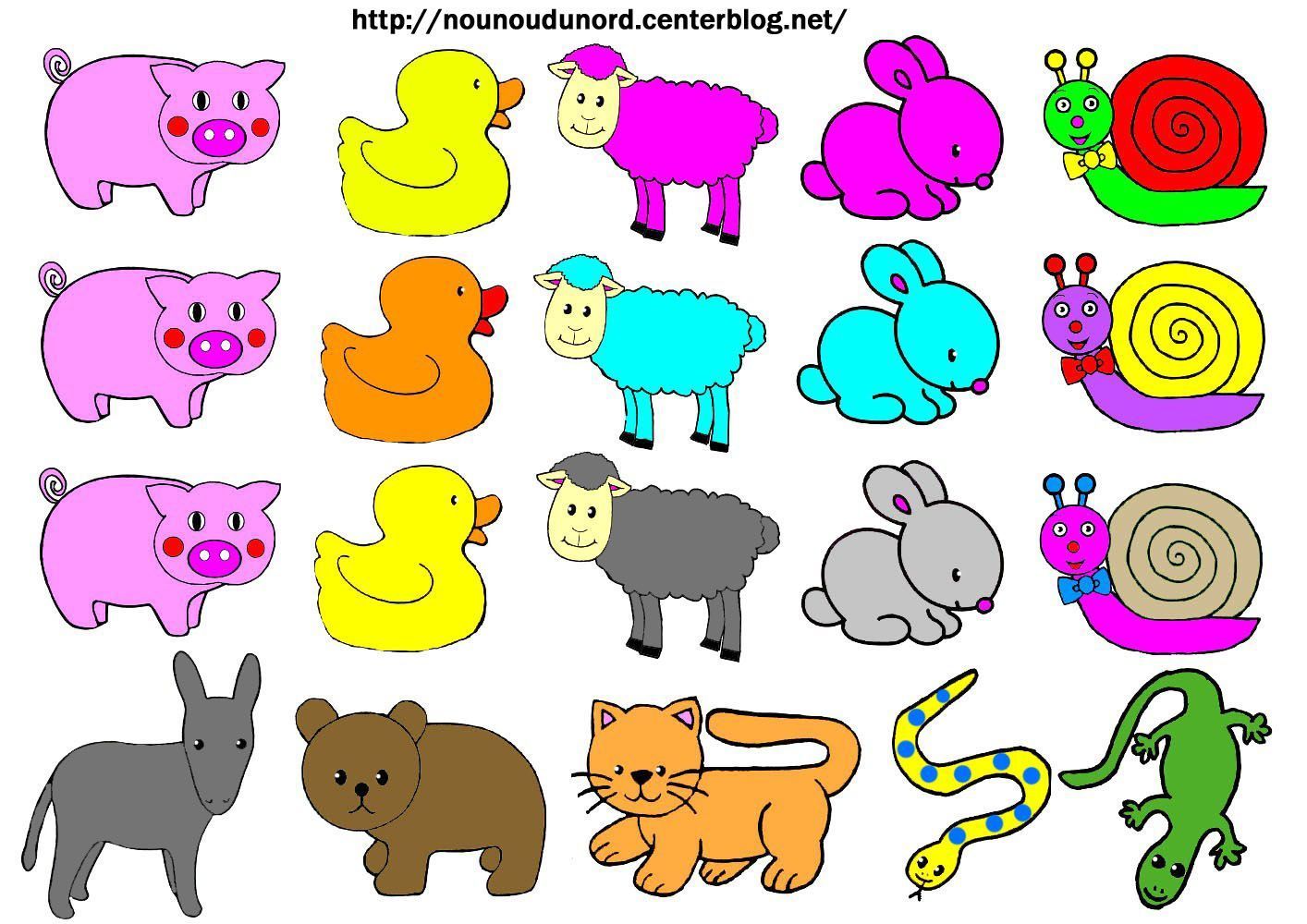 gommettes animaux
