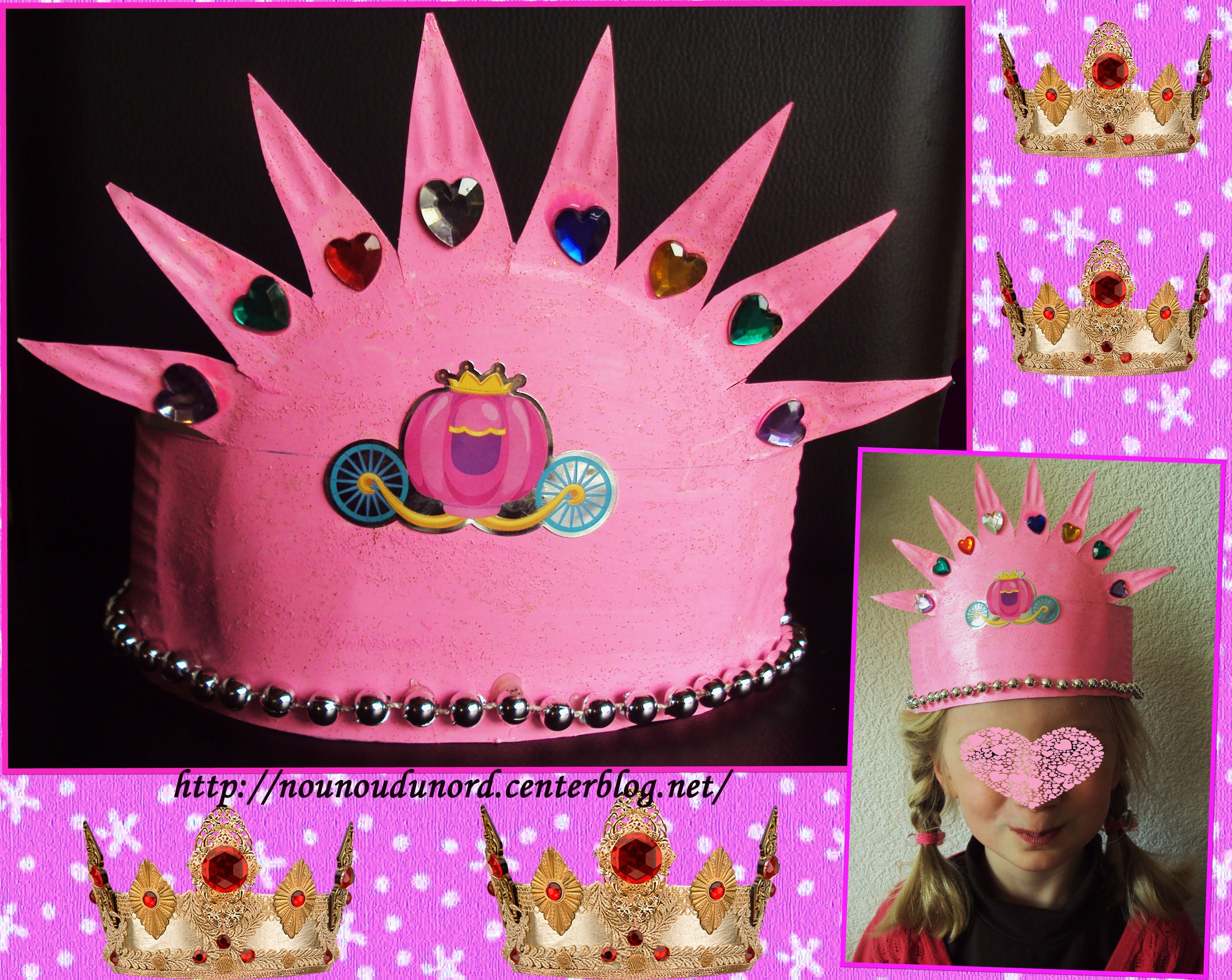 Couronne Et écharpe Anniversaire Rose - Set Accessoire Fête (couronne, écharpe, Guirlande, Broche)