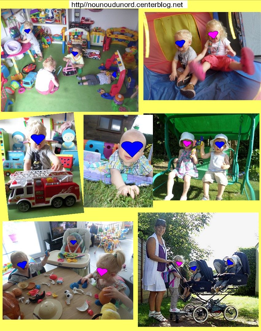 photos de ma petite troupe que j'ai en accueil 2016