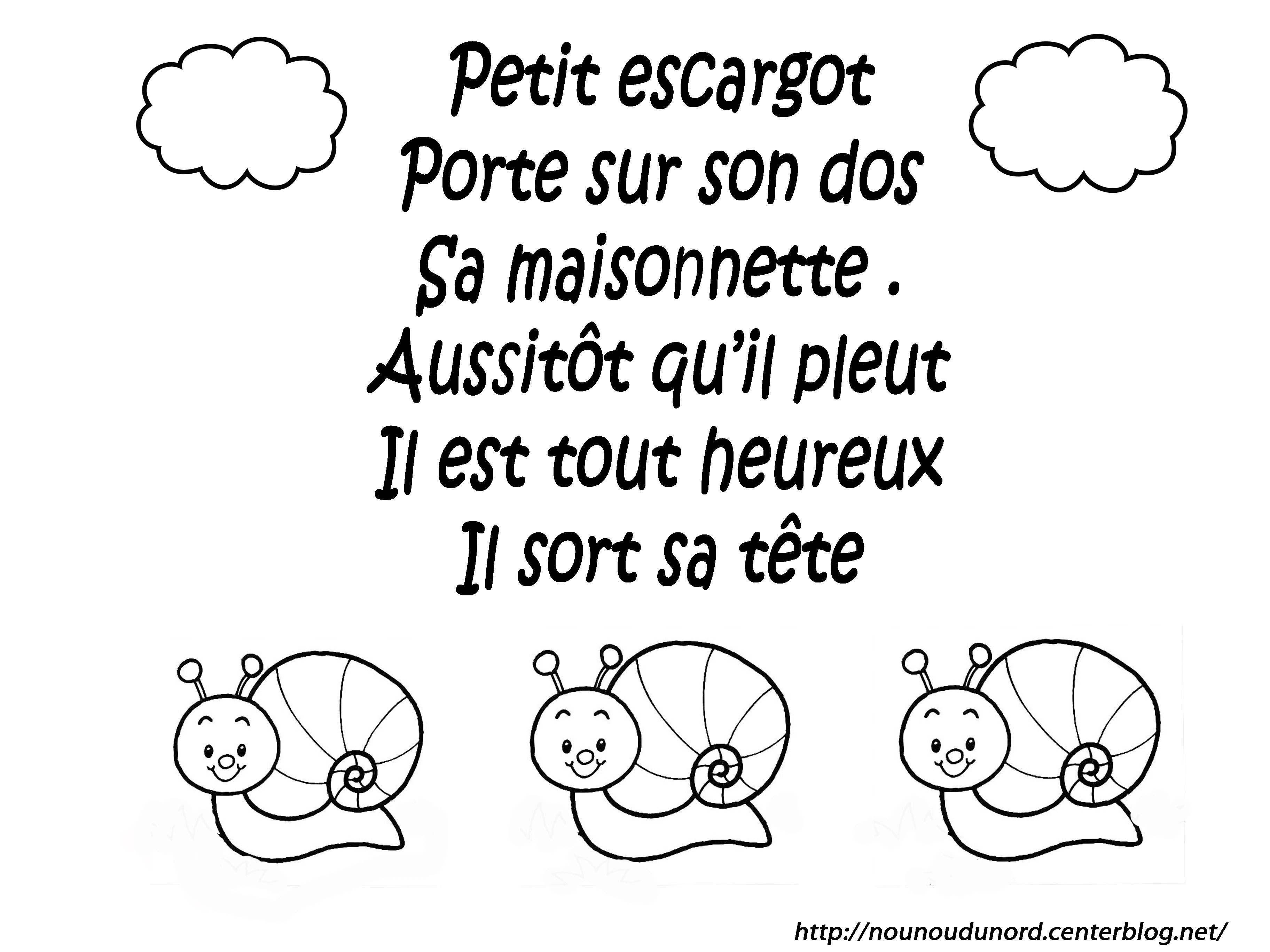 Dessin Escargot