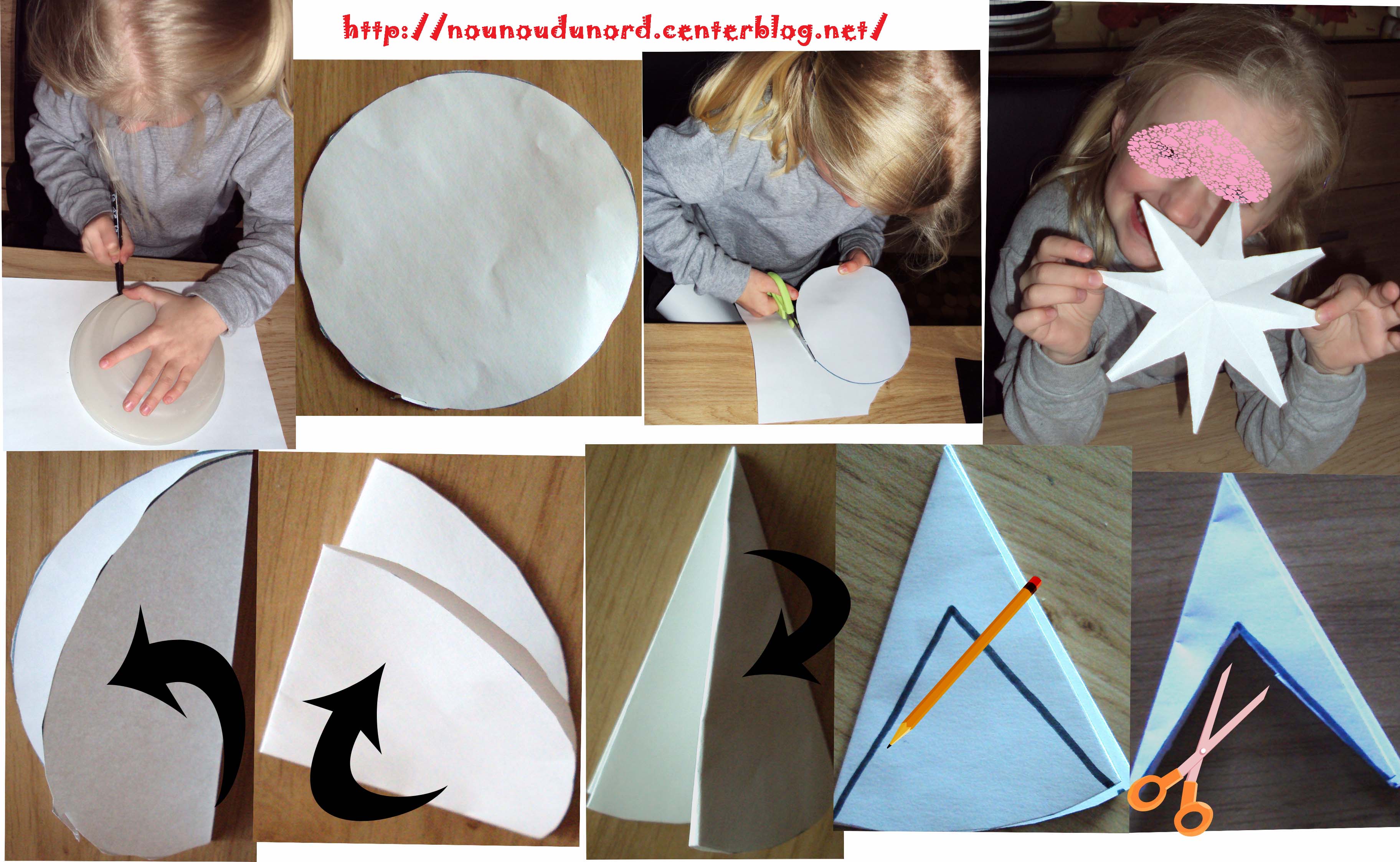 Flocon De Neige En Papier Facile Maternelle