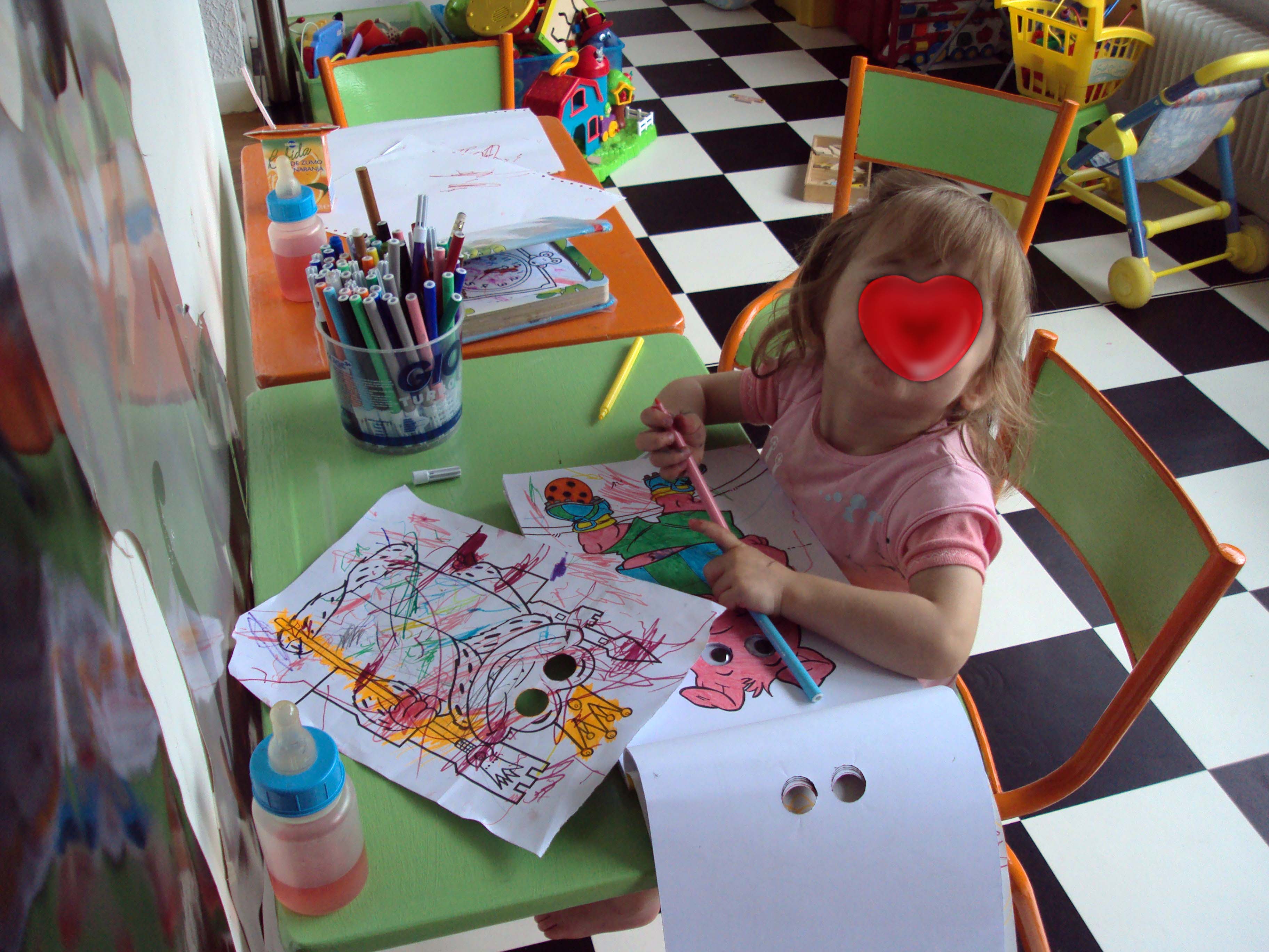 activite dessin bebe