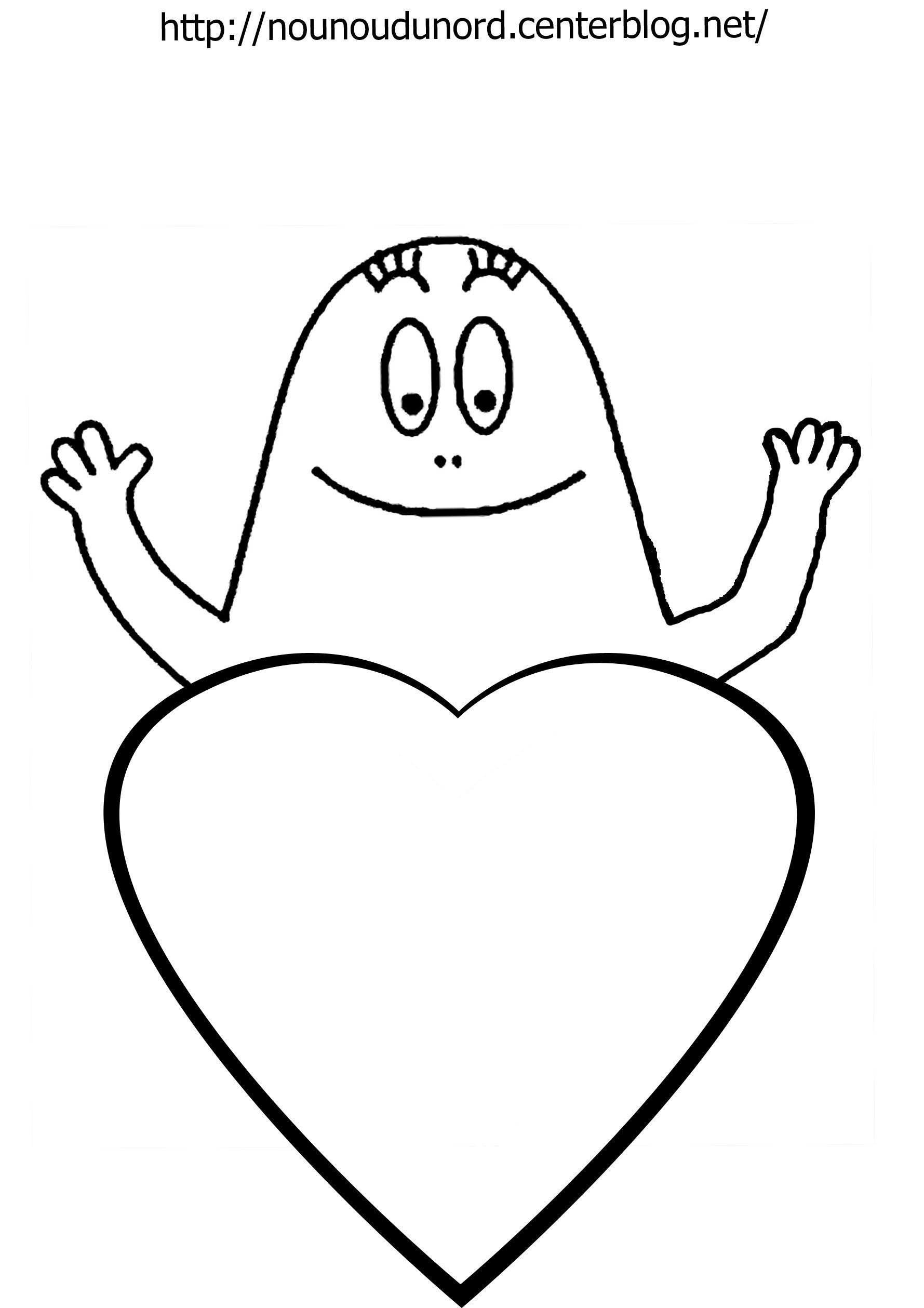 Coloriage Coeur Barbapapa Dessin Par Nounoudunord The Best Porn Website