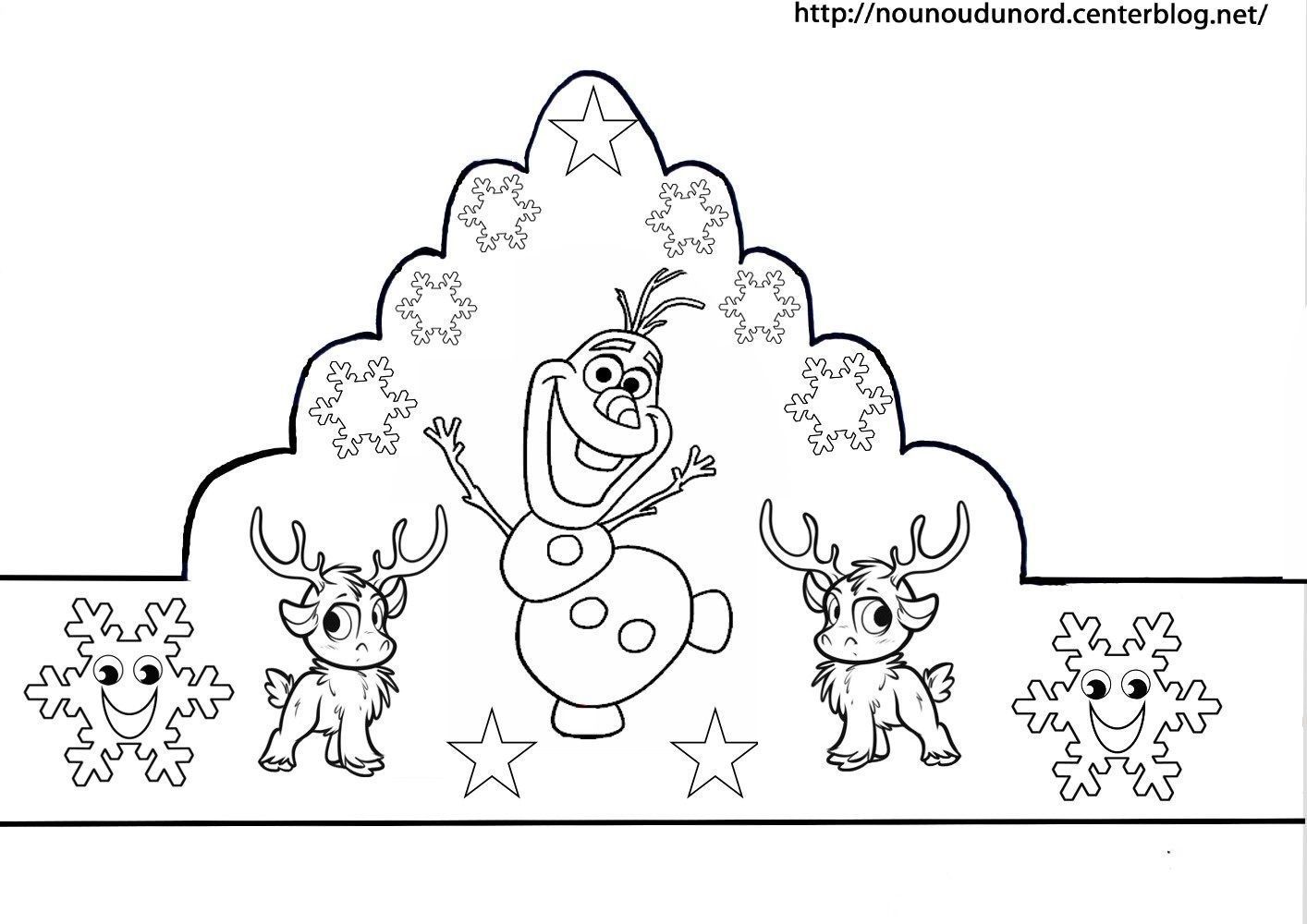 couronnereinedesneigesacolorier3.jpg (1414×1000