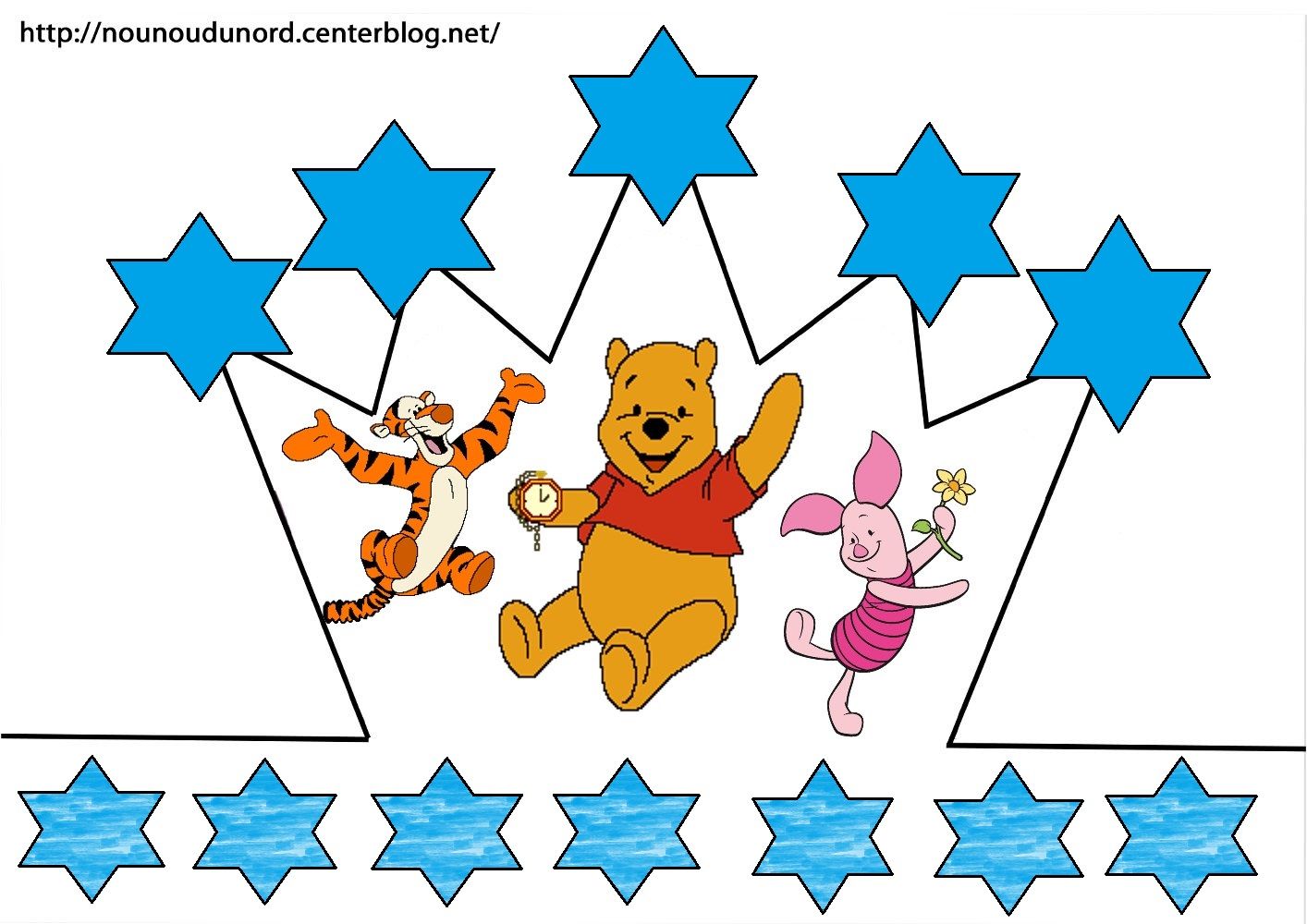 Page De Garde Décorée Couleur à Imprimer Winnie