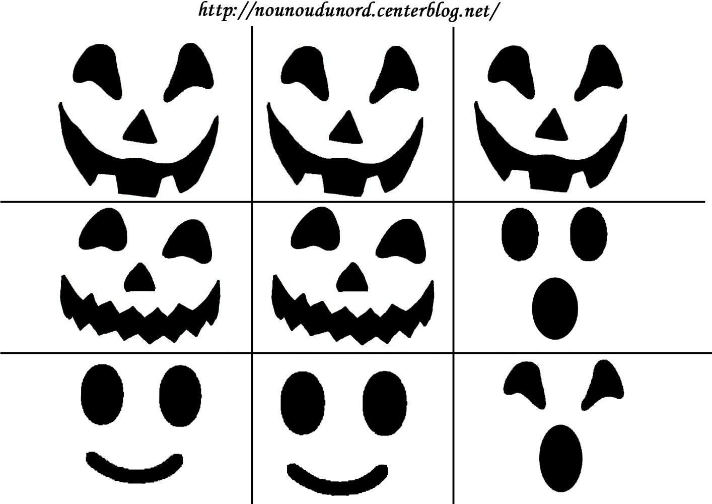 Gommettes Yeux, Nez, Bouche, Citrouille Et Fantome Gommettes Yeux, Nez, Bouche, Citrouille Et Fantome