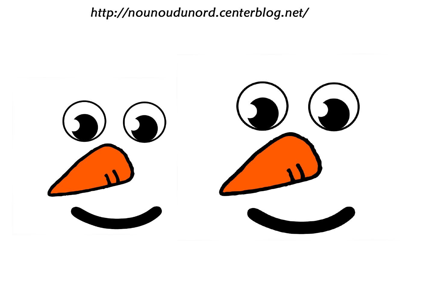 coloriage noel bonhomme de neige