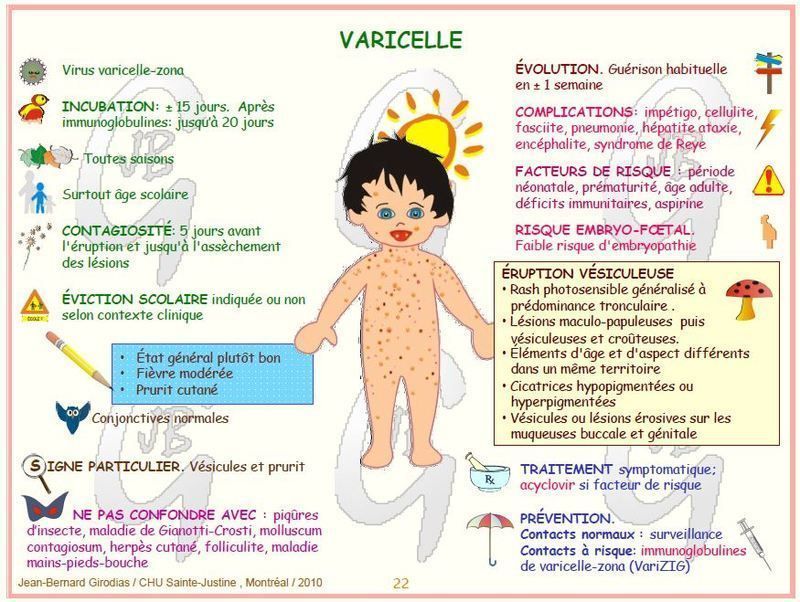 developpement des enfants les maladies